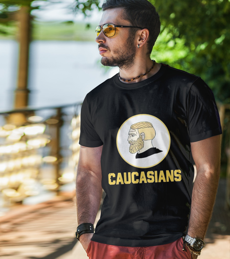 Caucasians Team Jersey Profile T-Shirt