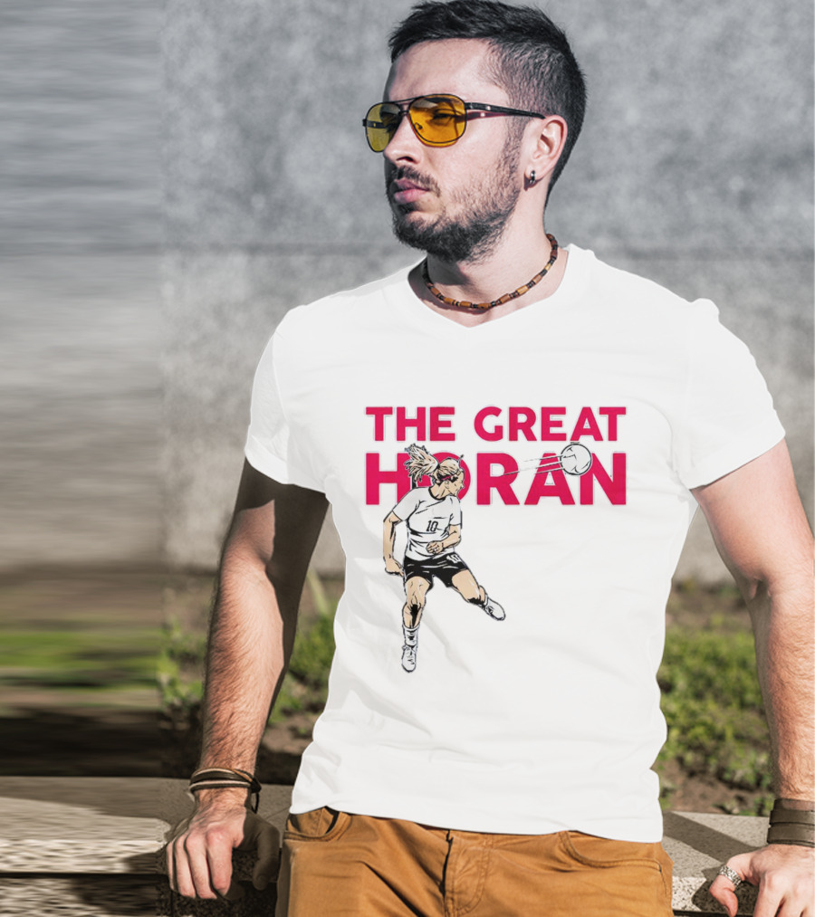 The Great Horan Lindsey Horan United States Women's National Soccer T-Shirt