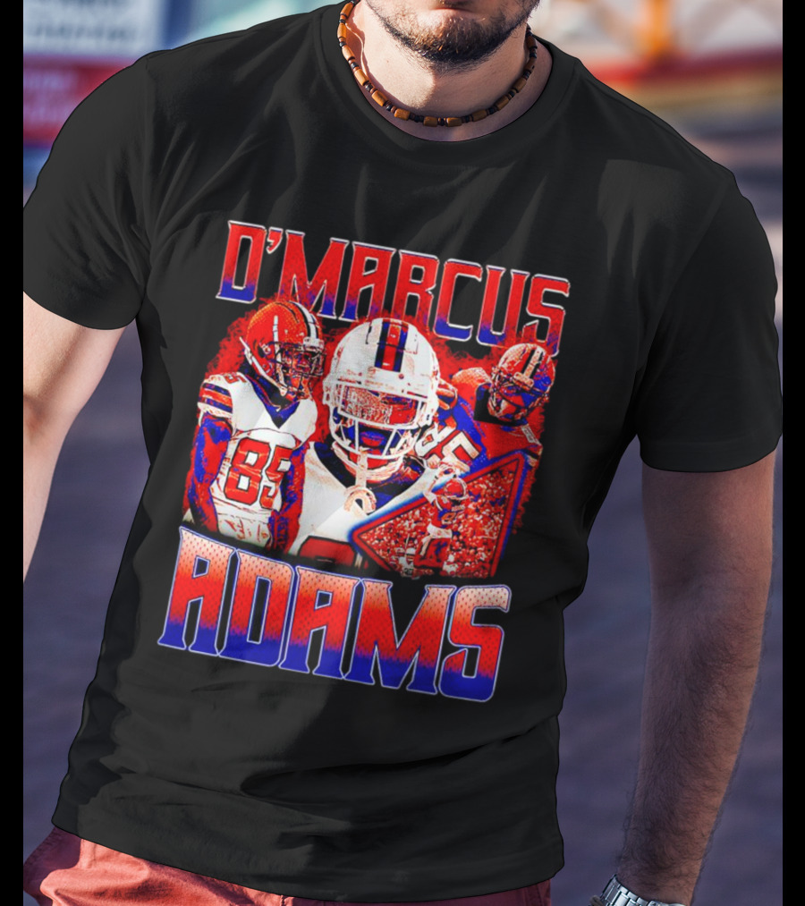 D'Marcus Adams Football Vintage Syracuse Orange 85 Jersey T-Shirt
