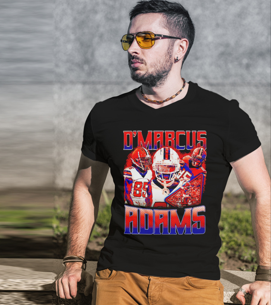 D'Marcus Adams Football Vintage Syracuse Orange 85 Jersey T-Shirt
