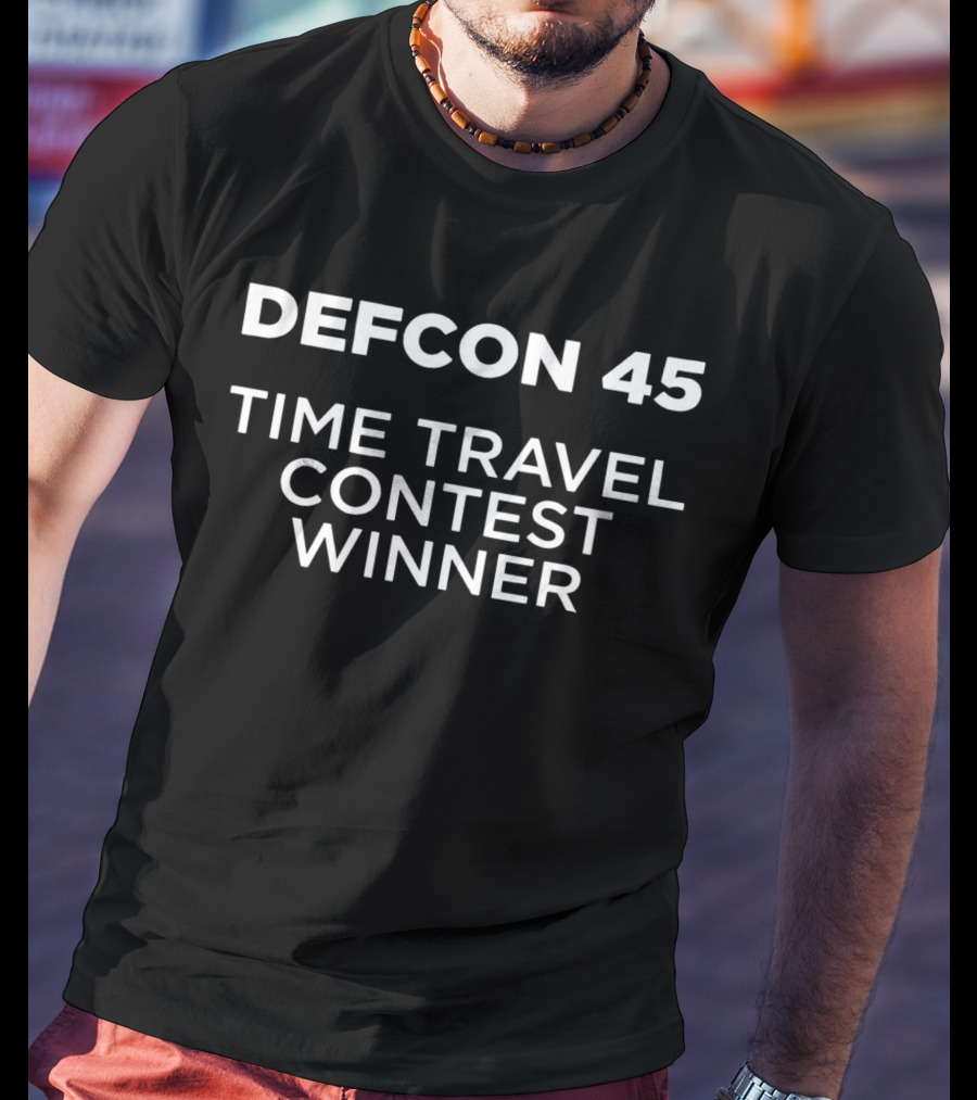 Defcon 45 Time Travel Contest Winner T-Shirt