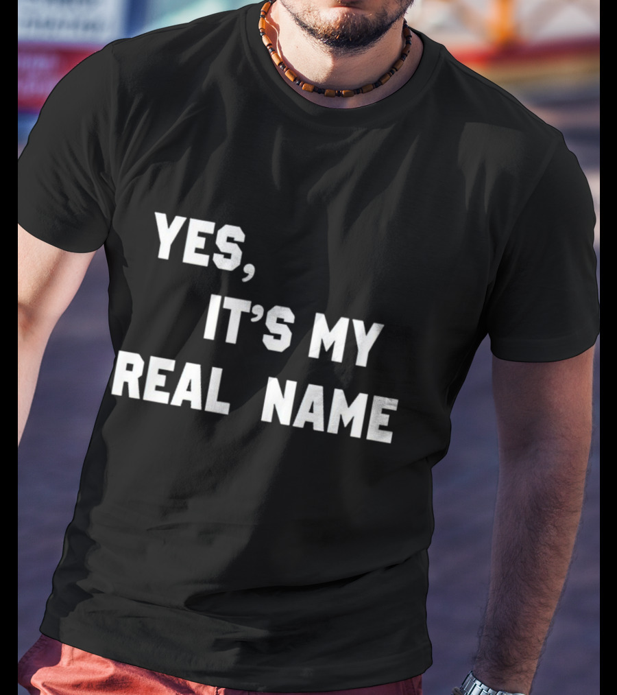 Chevy Chase Yes It's My Real Name T-Shirt