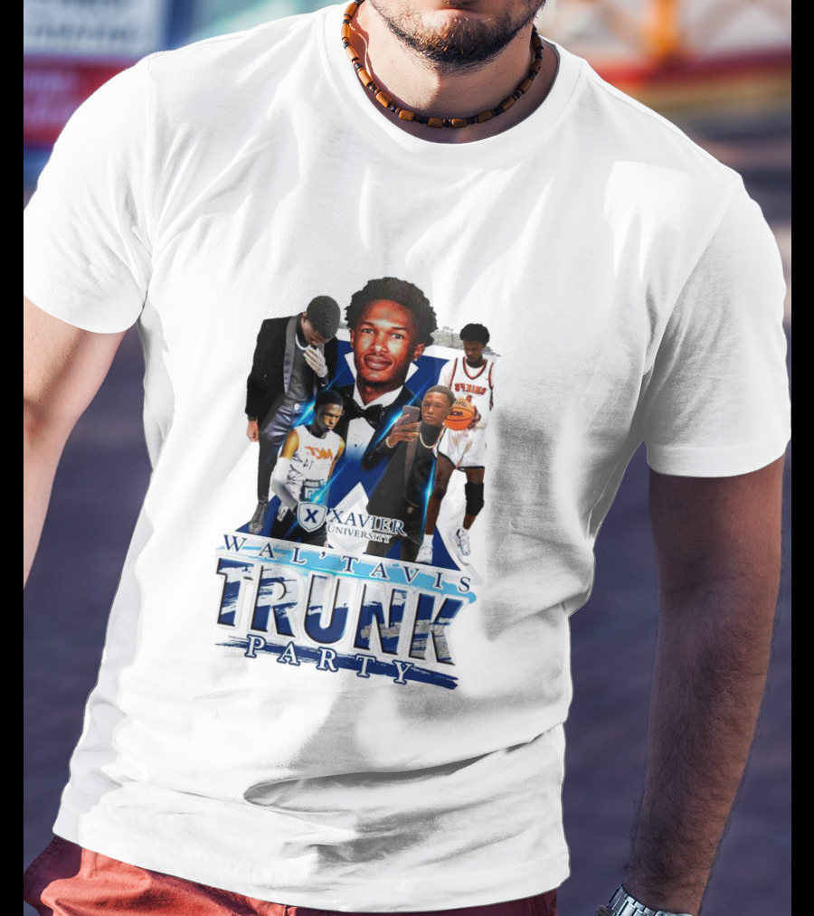 Xavier University Wal’ Tavis Trunk Party Basketball T-Shirt