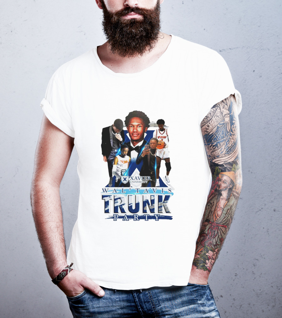 Xavier University Wal’ Tavis Trunk Party Basketball T-Shirt