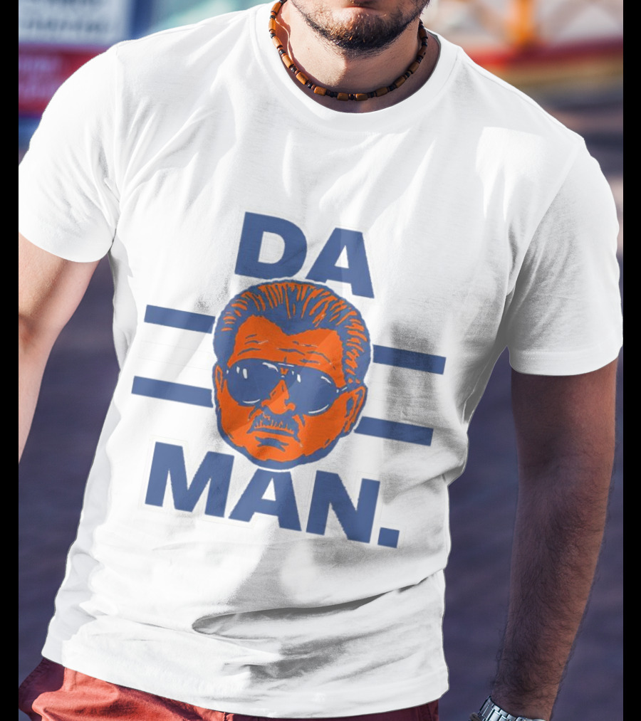 DA MAN Mike Ditka Chicago Bears T-Shirt