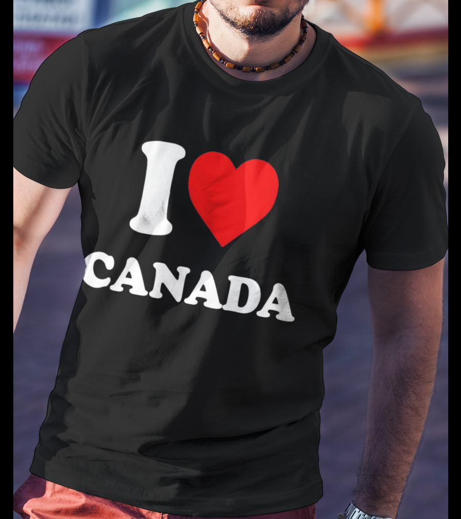 I Love Canada Elon Musk T-Shirt