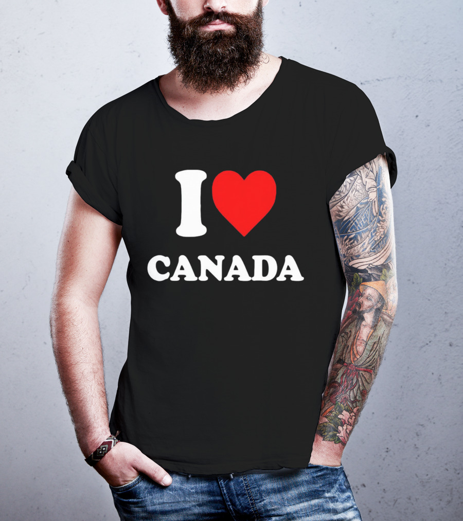 I Love Canada Elon Musk T-Shirt