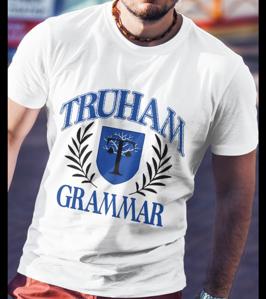 Truham Grammar Crest Anthony Smith Heartstopper T-Shirt