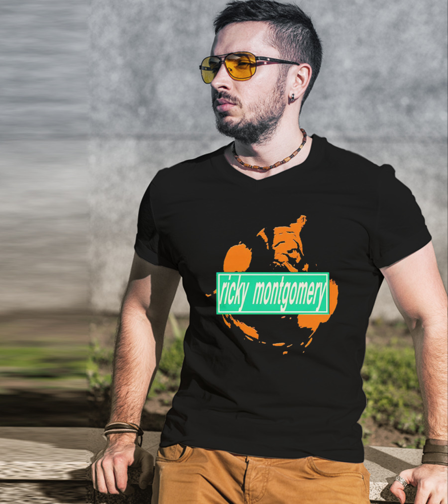 Ricky Montgomery Text With Spinning Dog T-Shirt
