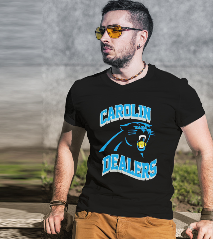 Carolina Panthers Dealers Support Your Local Zaza Dealer T-Shirt