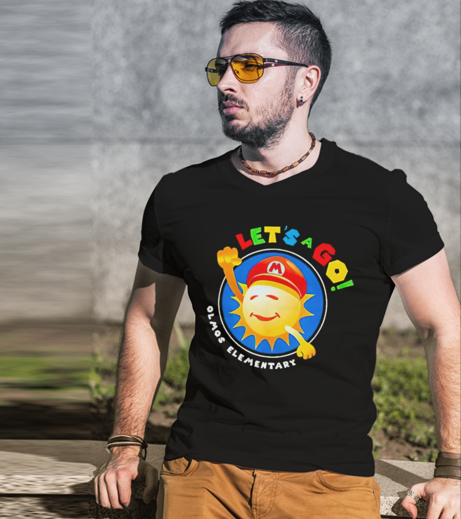 Let's A Go Sun Olmos Elementary T-Shirt
