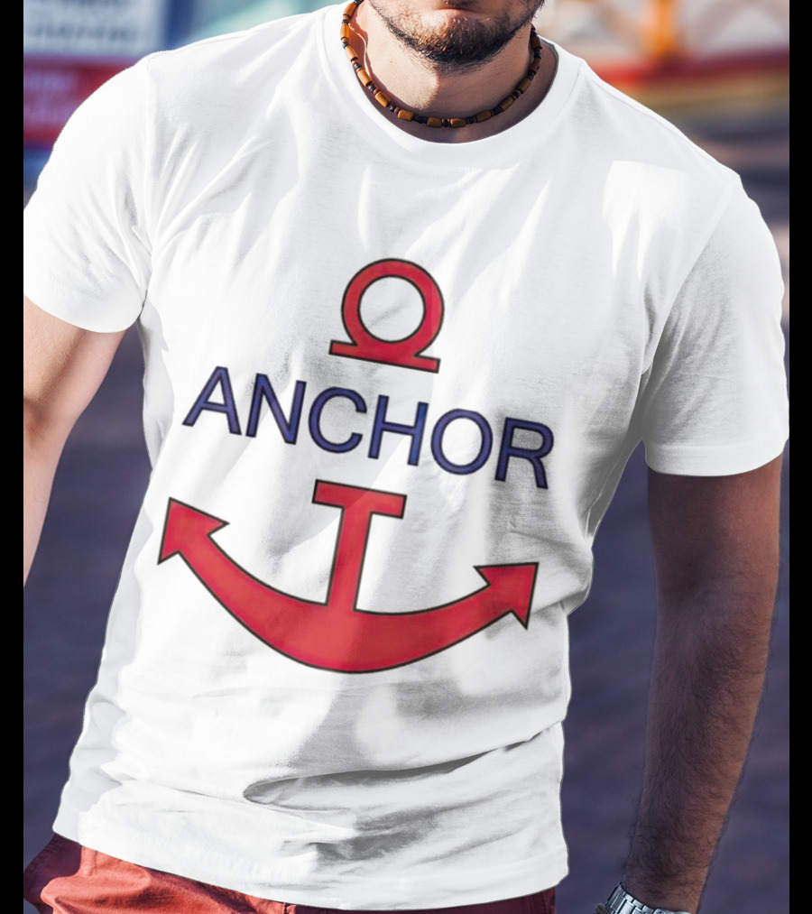 One Piece Monkey D Luffy Anchor Symbol Emblem T-Shirt