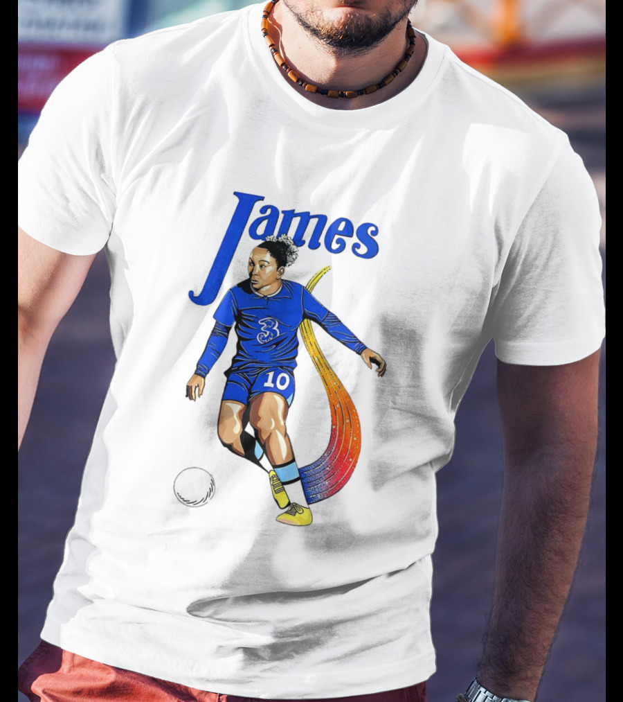 Chelsea Women Soccer Lauren James Number 10 Cheat Code T-Shirt