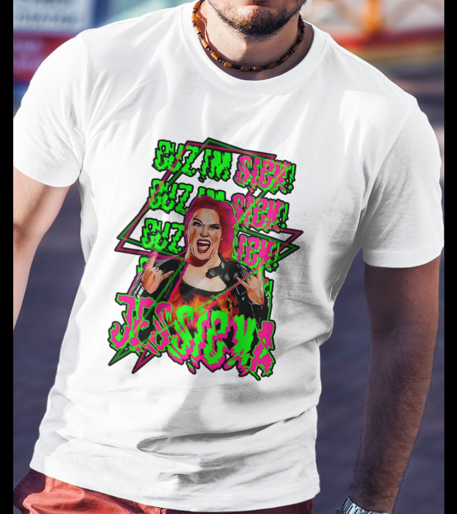 Jessicka Cuz I'm Sick Sign Of The Horns T-Shirt