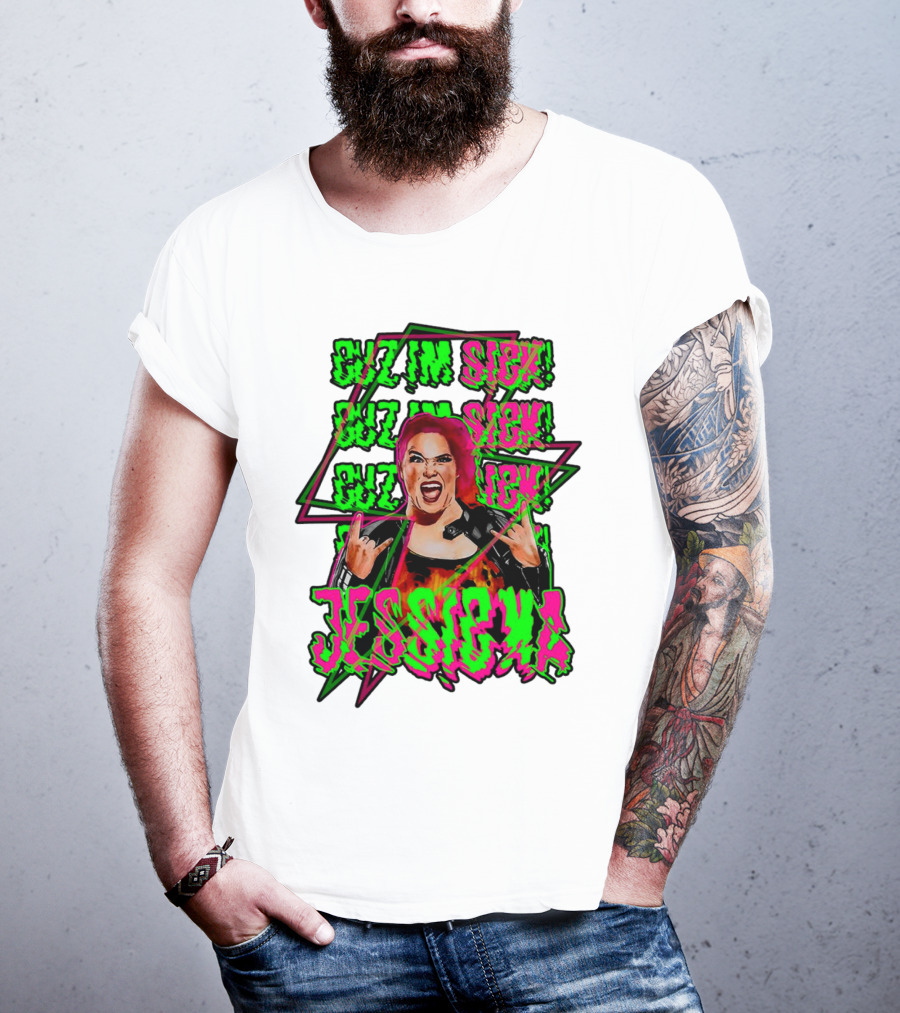 Jessicka Cuz I'm Sick Sign Of The Horns T-Shirt