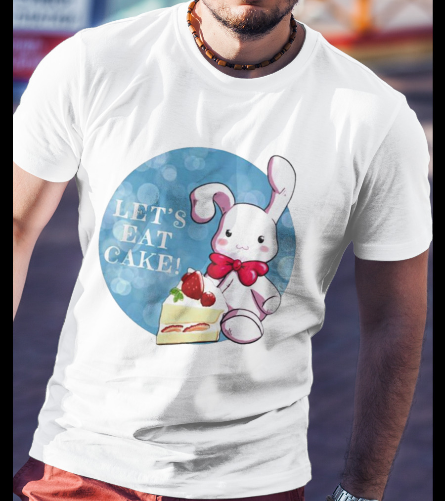 Ouran High School Host Club Usa Chan Let’s Eat Cake T-Shirt