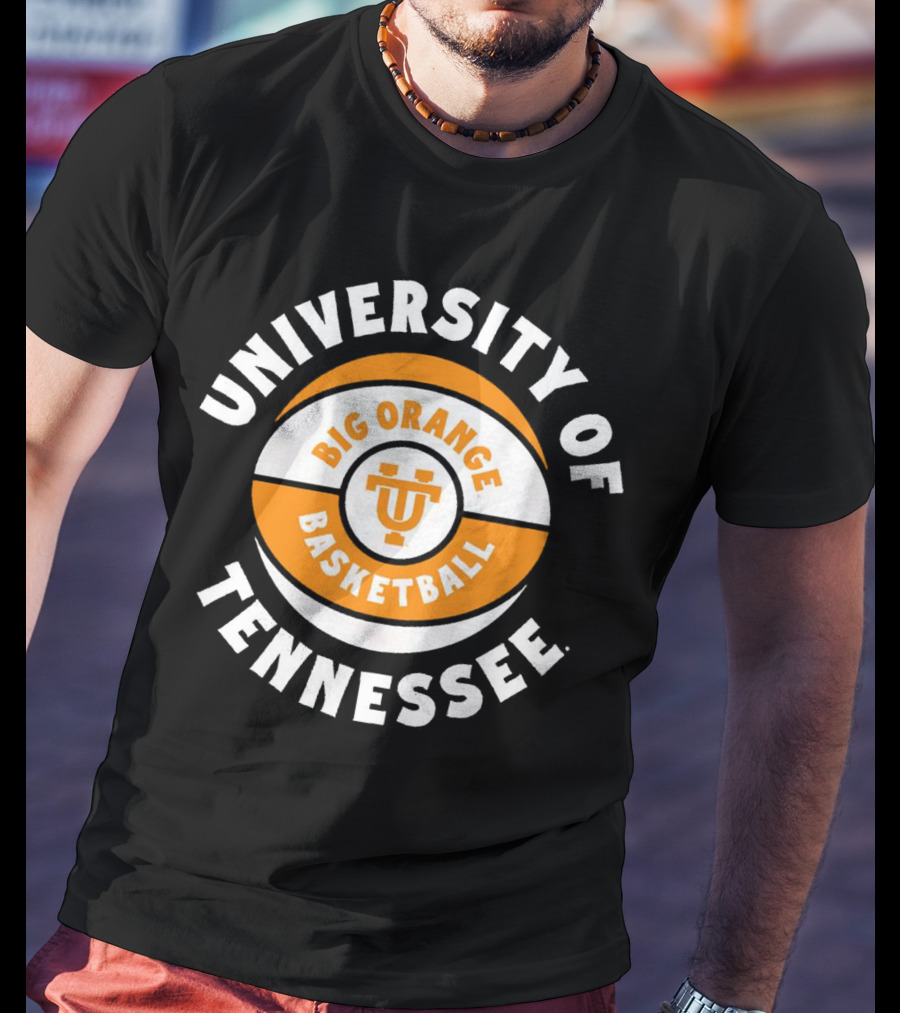 Big Orange Basketball Vintage University Of Tennessee T-Shirt