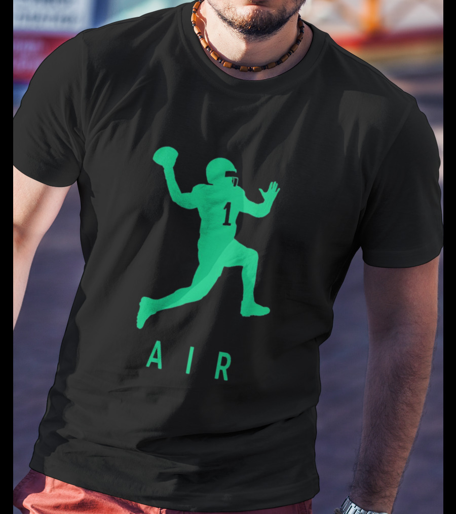 Jalen Hurts Philadelphia Eagles QB1 Air Jumpman T-Shirt