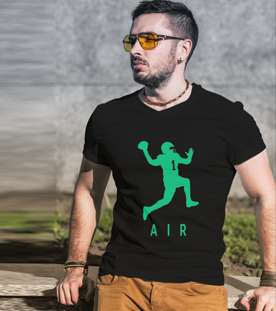 Jalen Hurts Philadelphia Eagles QB1 Air Jumpman T-Shirt