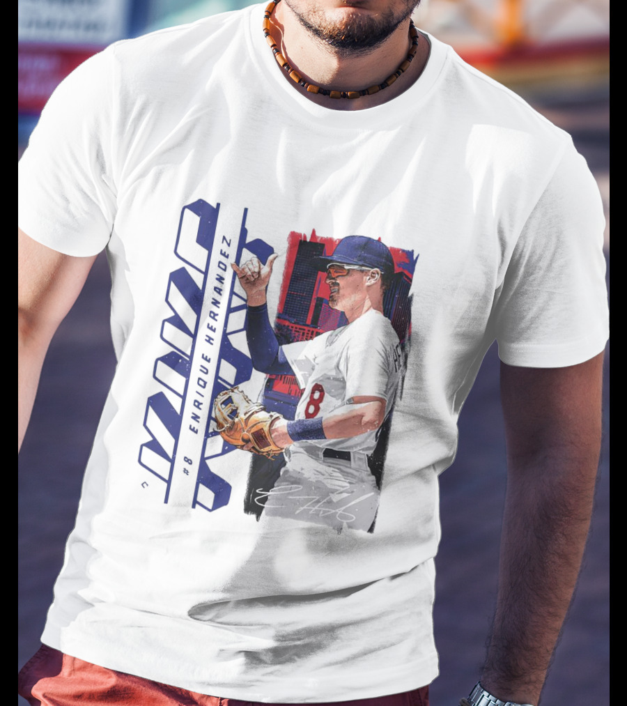 Enrique Hernandez Los Angeles Dodgers MVP T-Shirt