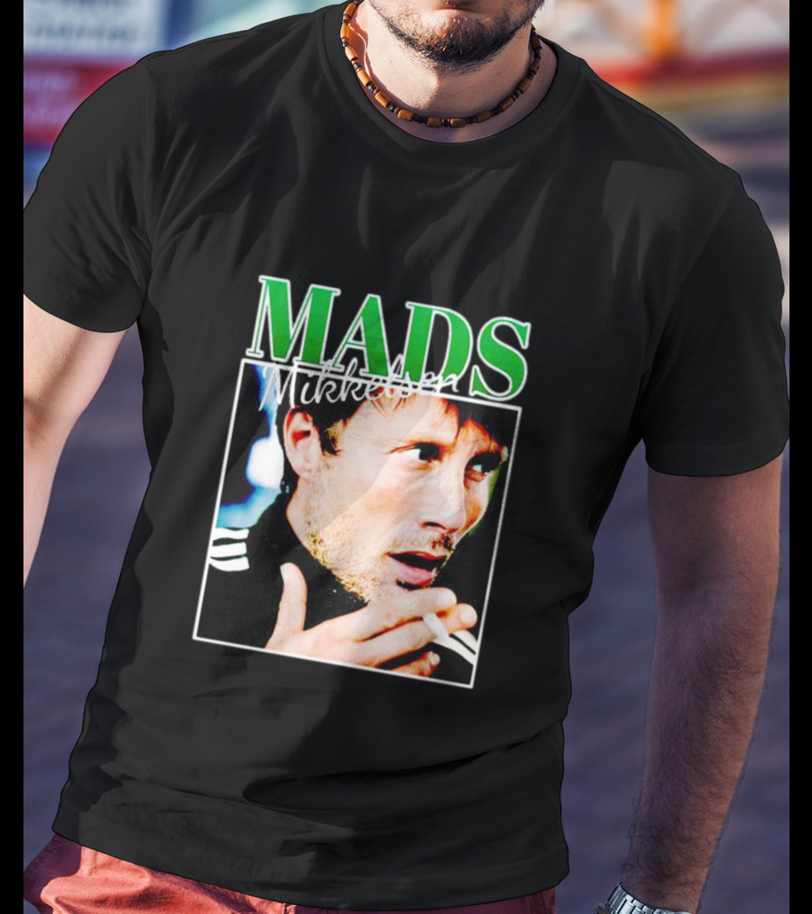 Mads Mikkelsen 90’s Vintage Style Hannibal Concept T-Shirt
