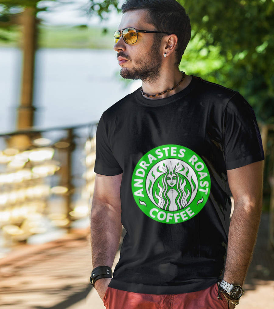 Andrastes Roast Coffee Inquisition Green T-Shirt