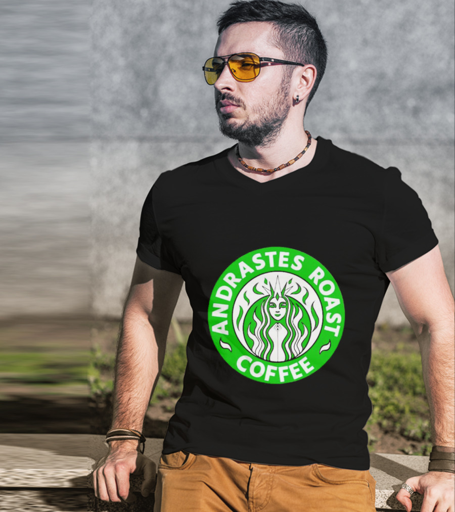Andrastes Roast Coffee Inquisition Green T-Shirt