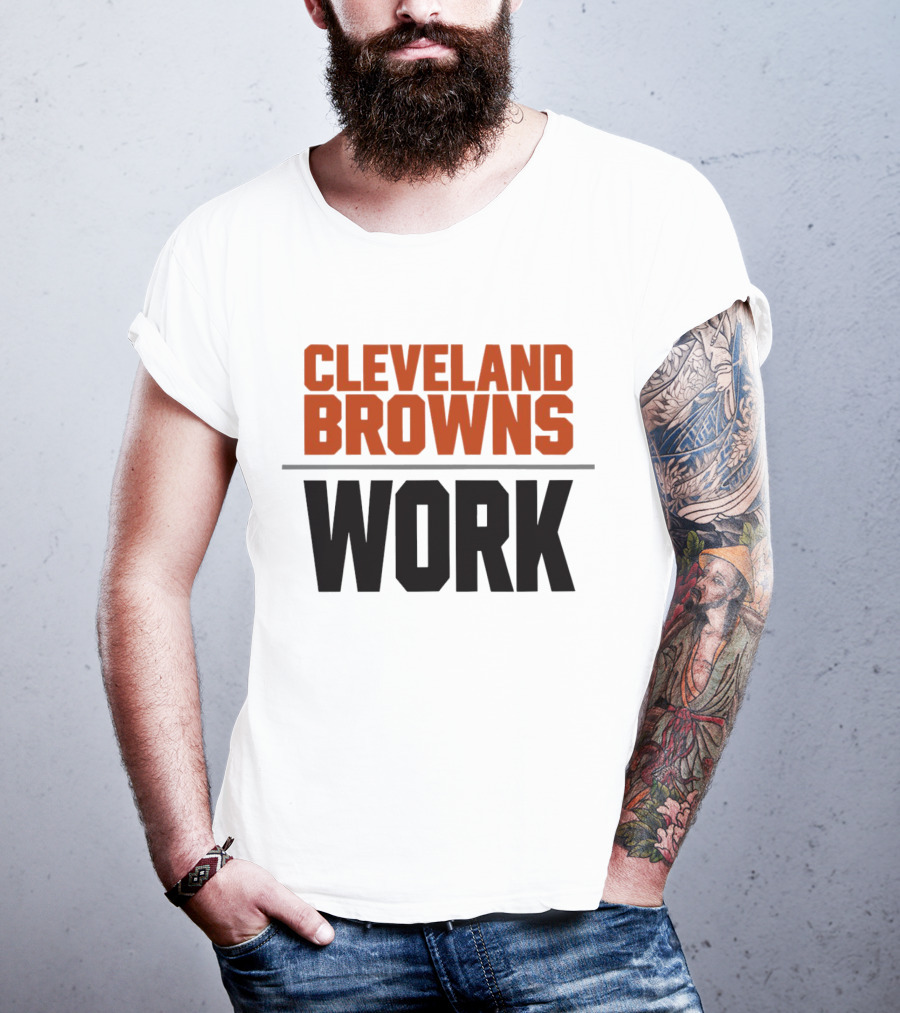 Cleveland Browns Work Team Spirit T-Shirt
