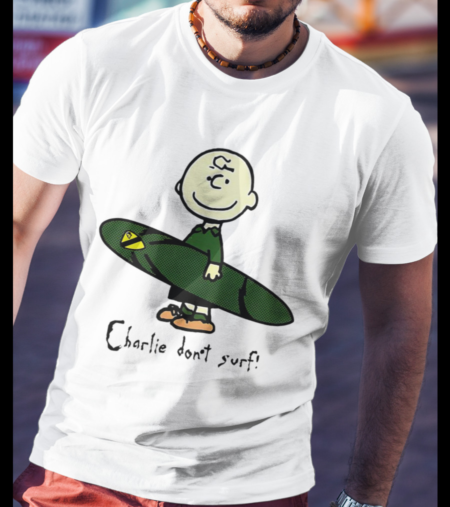 Charlie Brown Don't Surf Vintage T-Shirt