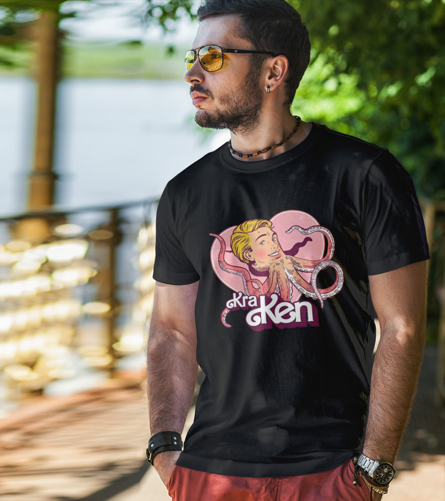Ken KraKen Barbie Octopus T-Shirt