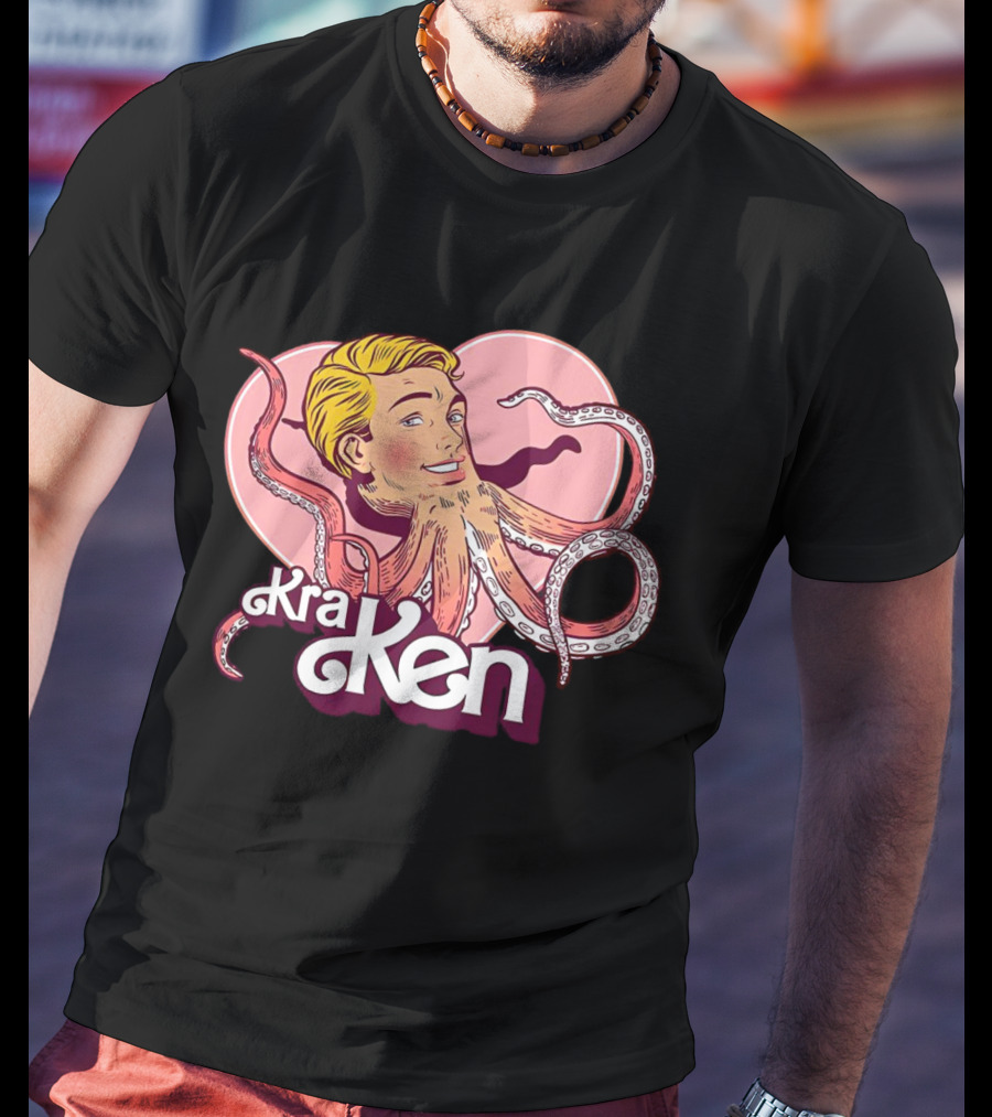 Ken KraKen Barbie Octopus T-Shirt
