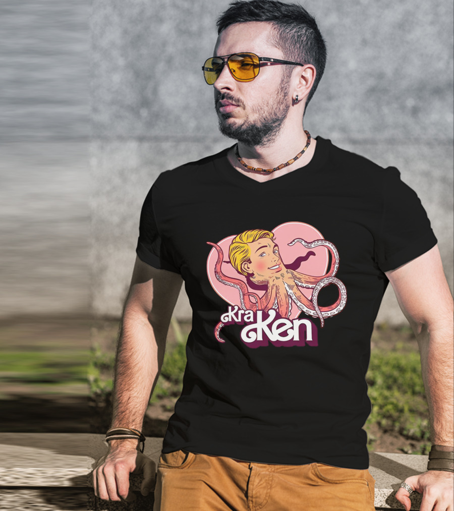 Ken KraKen Barbie Octopus T-Shirt