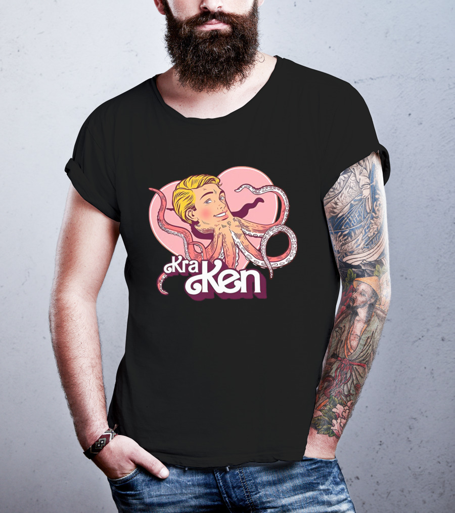 Ken KraKen Barbie Octopus T-Shirt