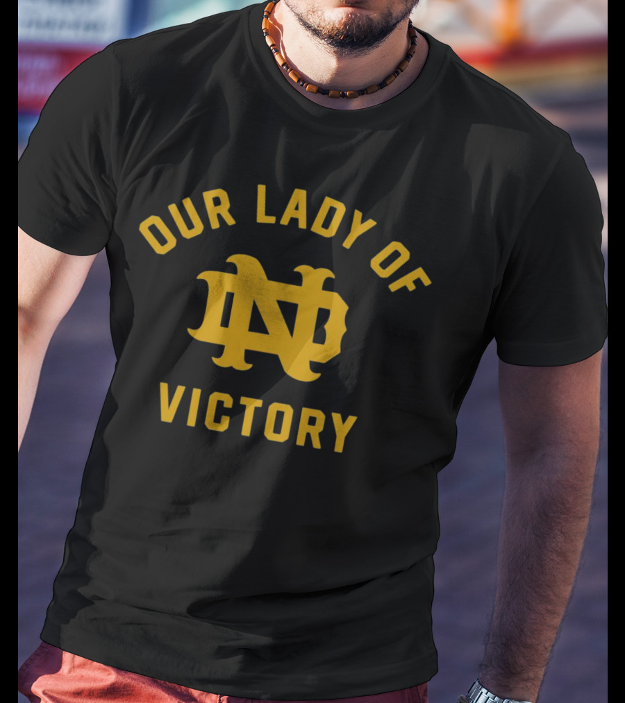 Notre Dame Fighting Irish Our Lady Of Victory T-Shirt