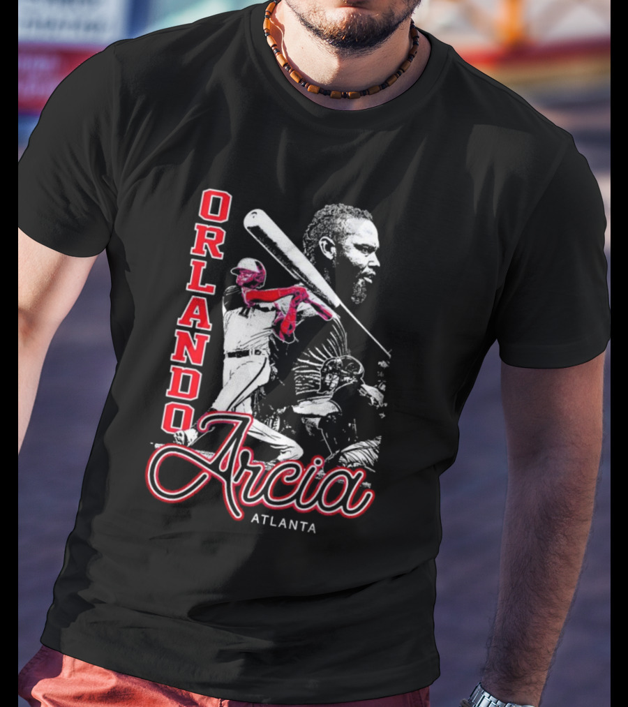 Orlando Arcia Atlanta Swing T-Shirt