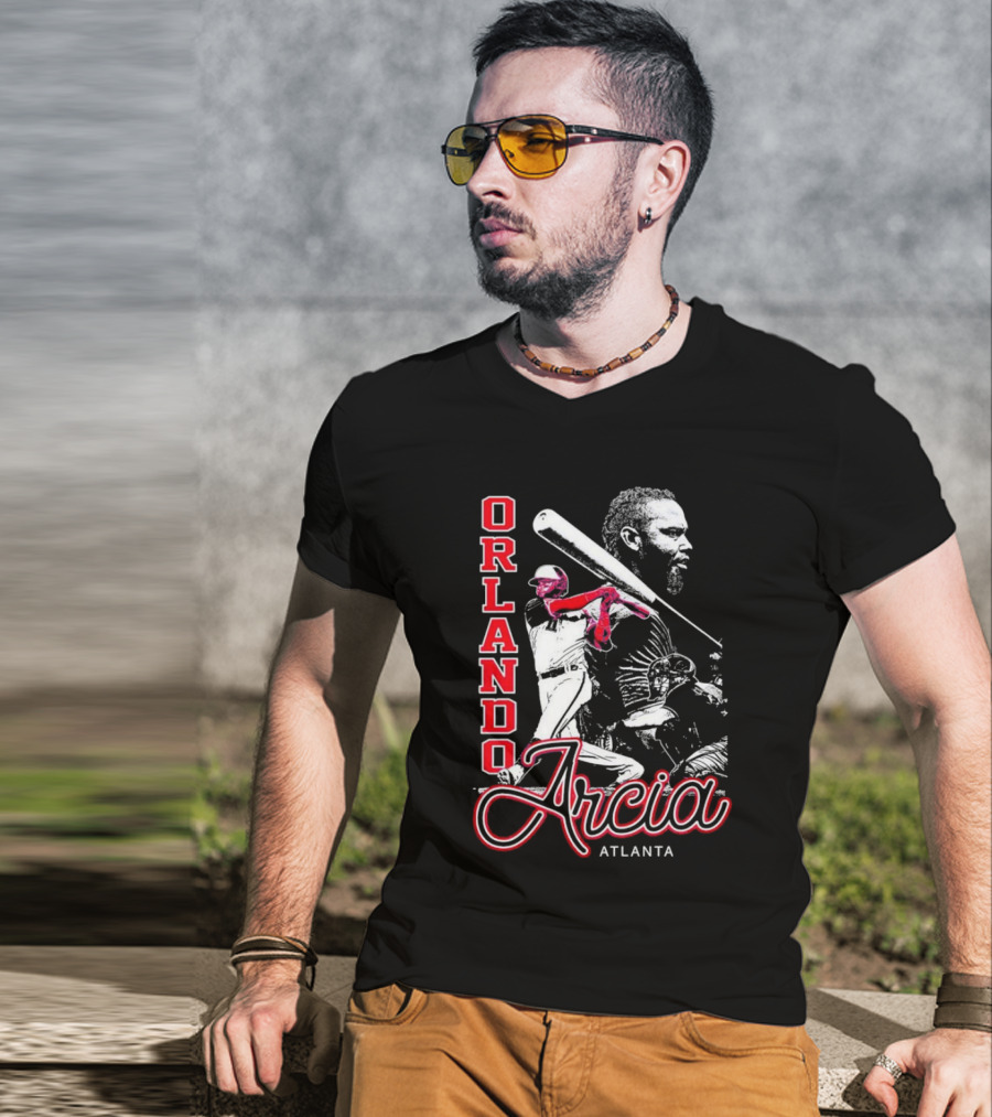 Orlando Arcia Atlanta Swing T-Shirt