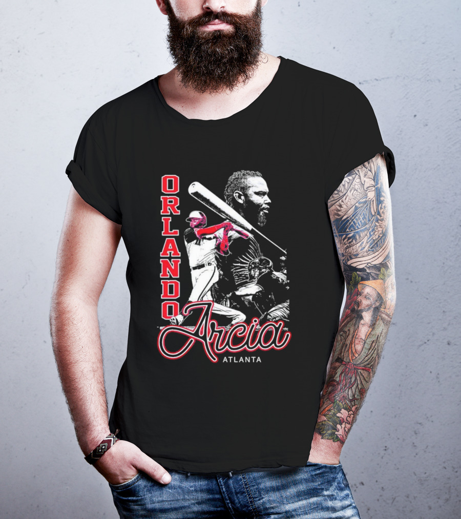 Orlando Arcia Atlanta Swing T-Shirt