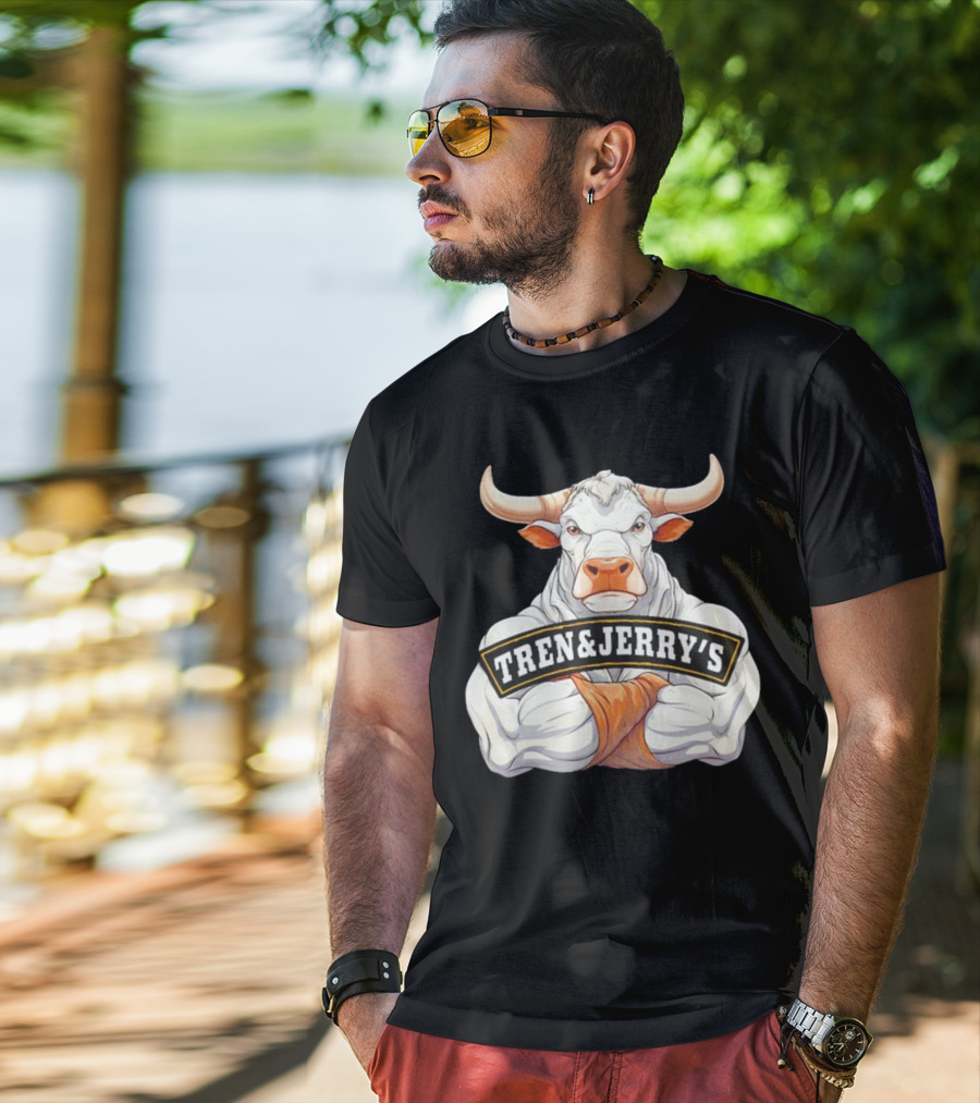 TREN And JERRY'S Bull T-Shirt
