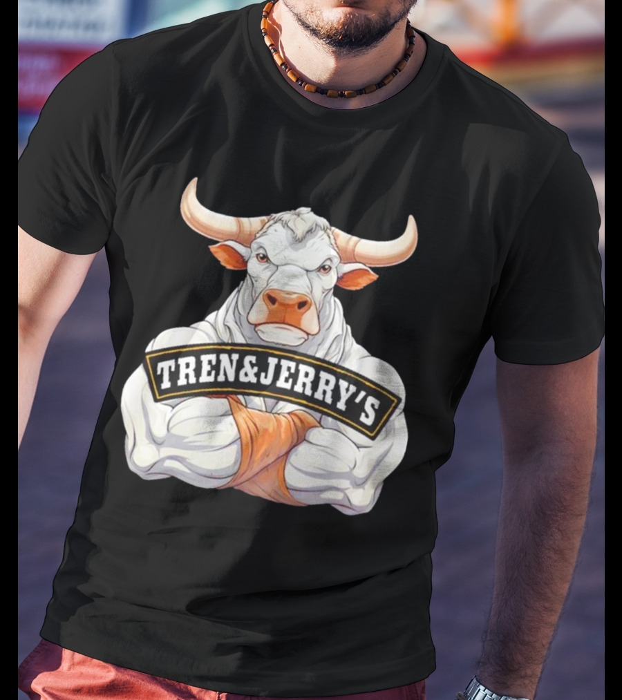 TREN And JERRY'S Bull T-Shirt