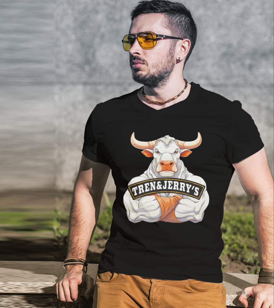 TREN And JERRY'S Bull T-Shirt