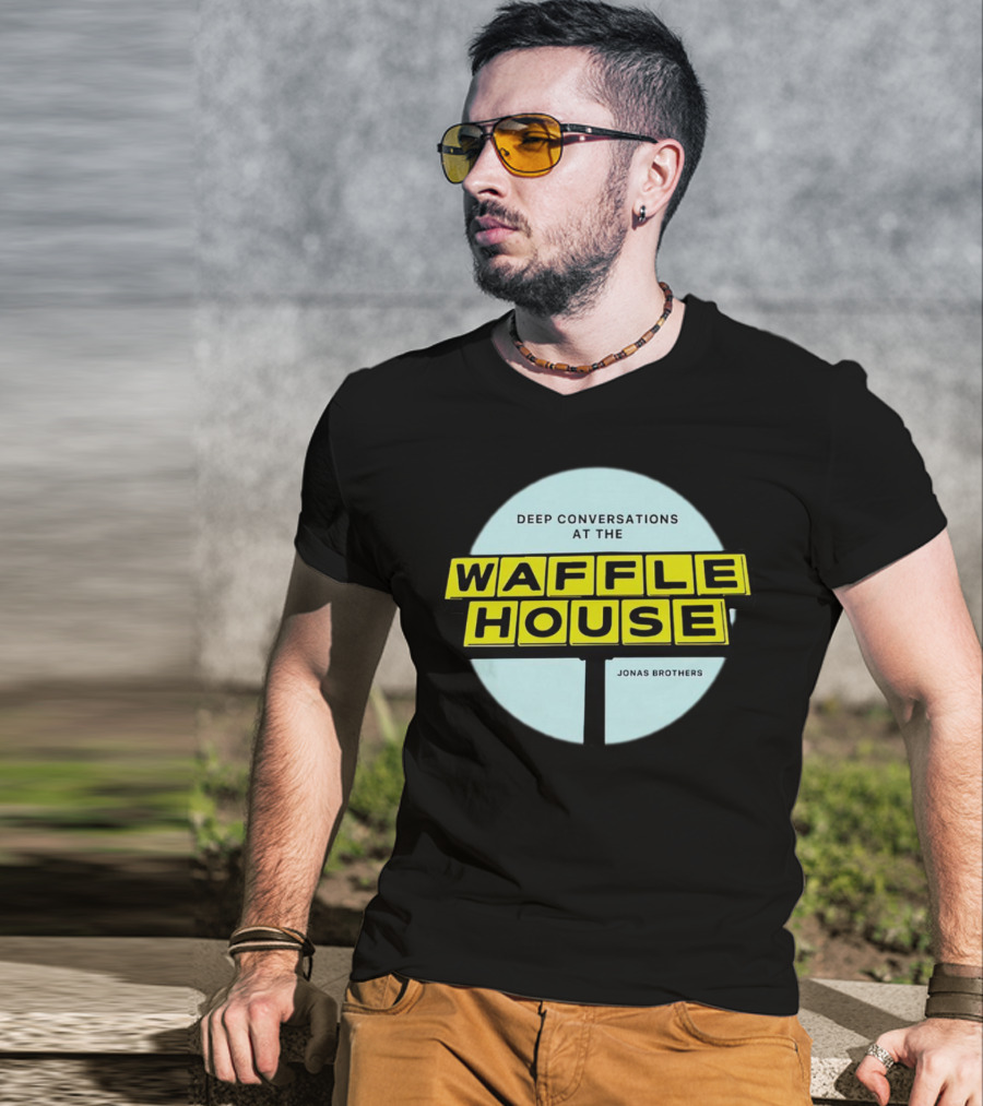 Deep Conversations At The Waffle House Jonas Brothers T-Shirt