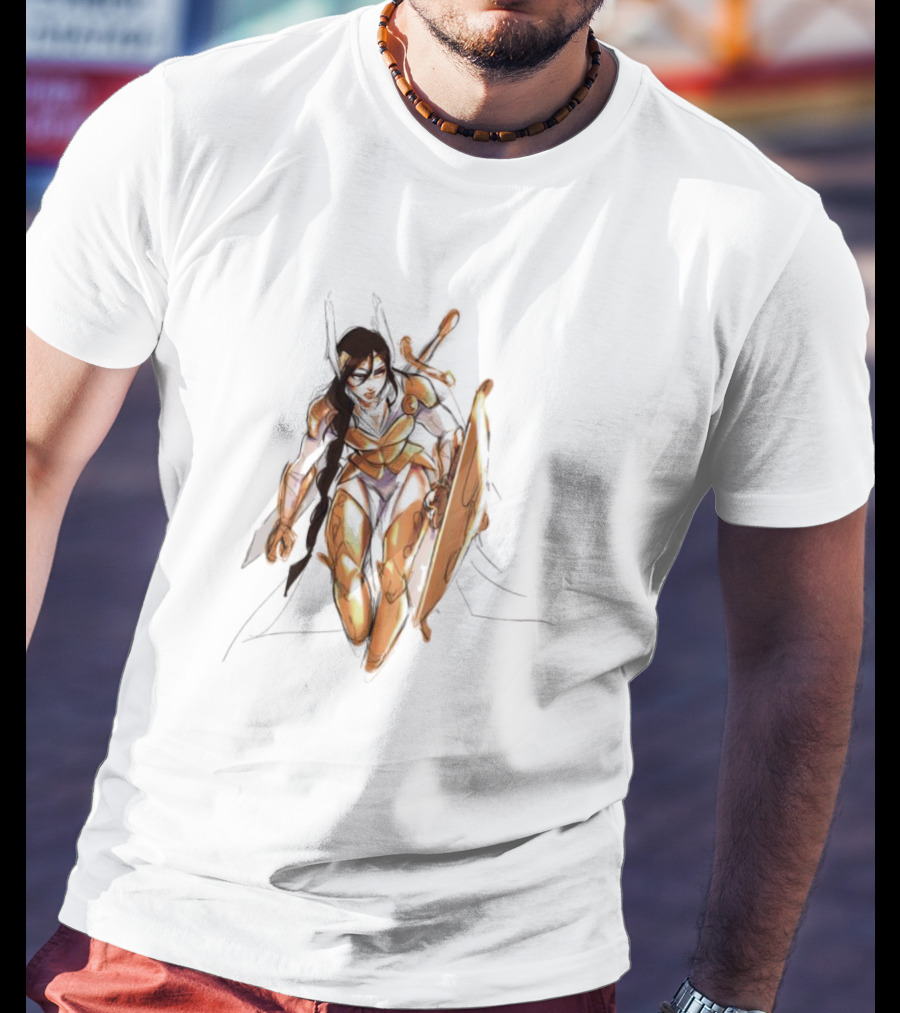 Valkyrie Cartoon Warrior Armor T-Shirt