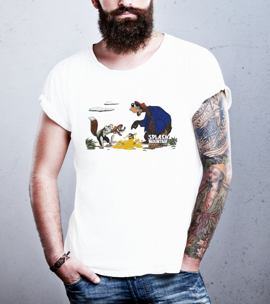 Splash Mountain Disneyland Brer Fox Brer Bear T-Shirt