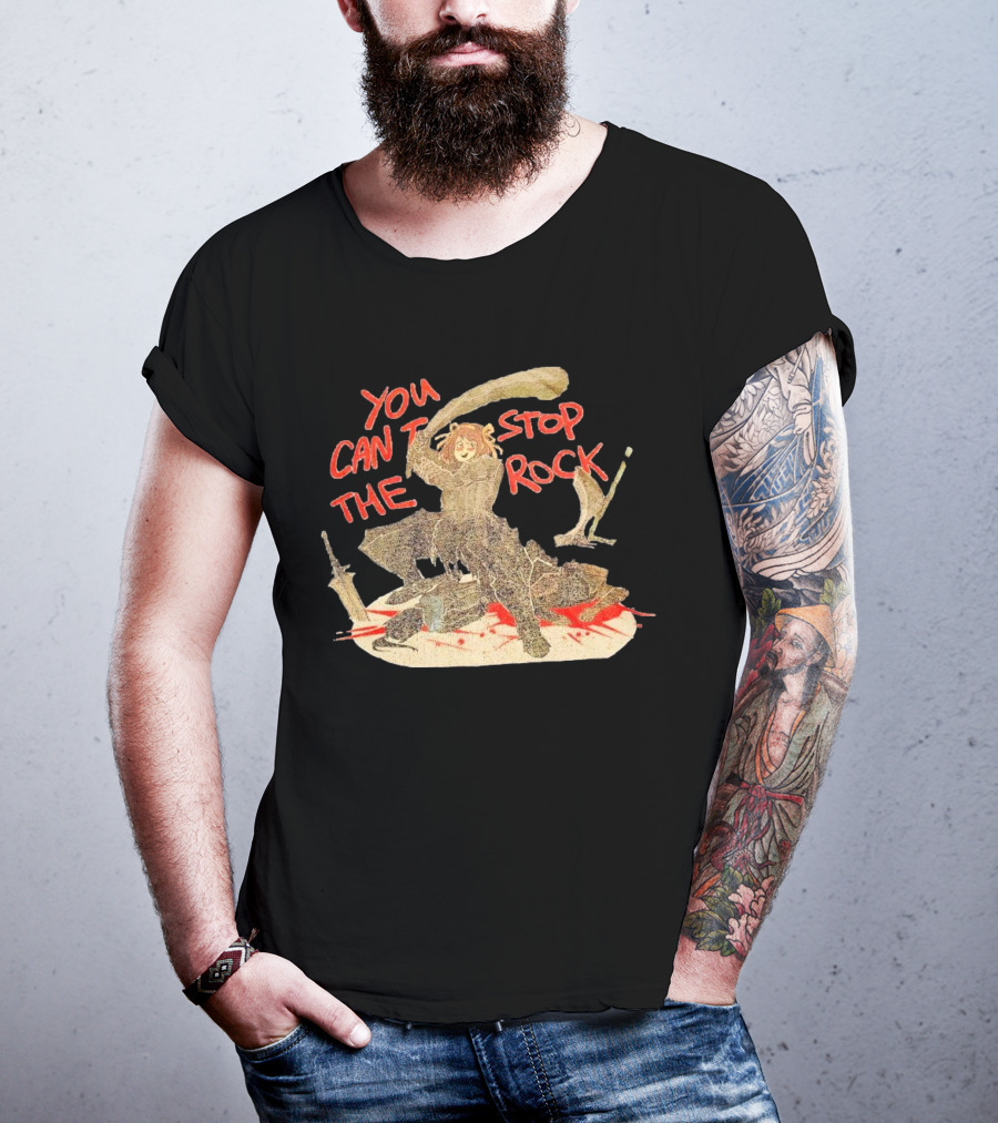 You Can’t Stop The Rock Hunter With Sword And Weapons T-Shirt