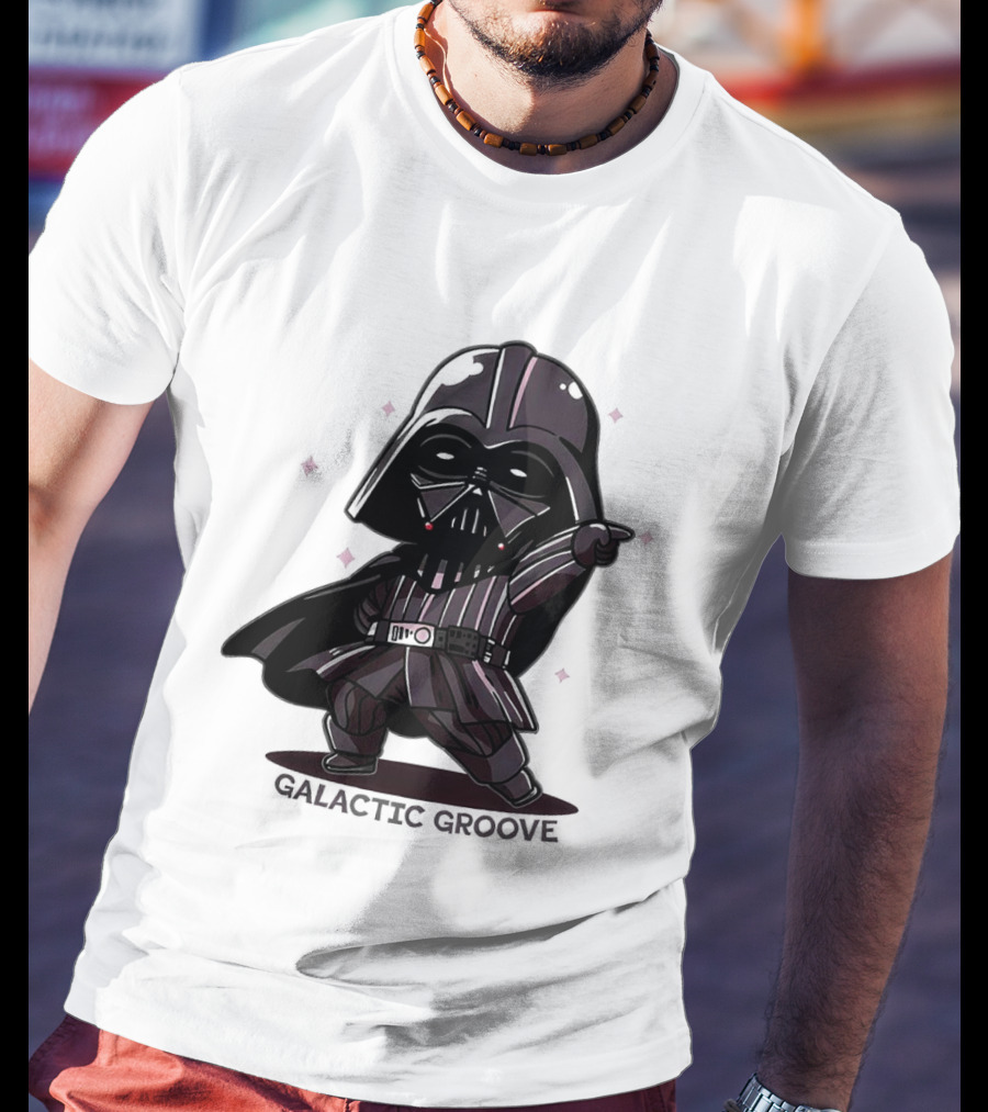 Galactic Groove Dancing Vader Disco Star Wars T-Shirt