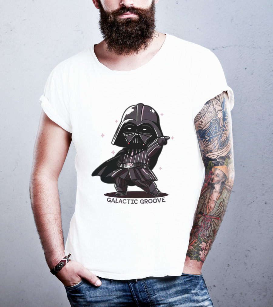 Galactic Groove Dancing Vader Disco Star Wars T-Shirt