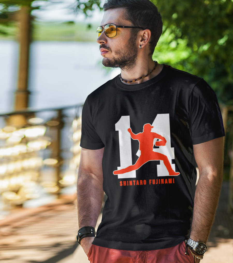 Shintaro Fujinami 14 Pitching T-Shirt