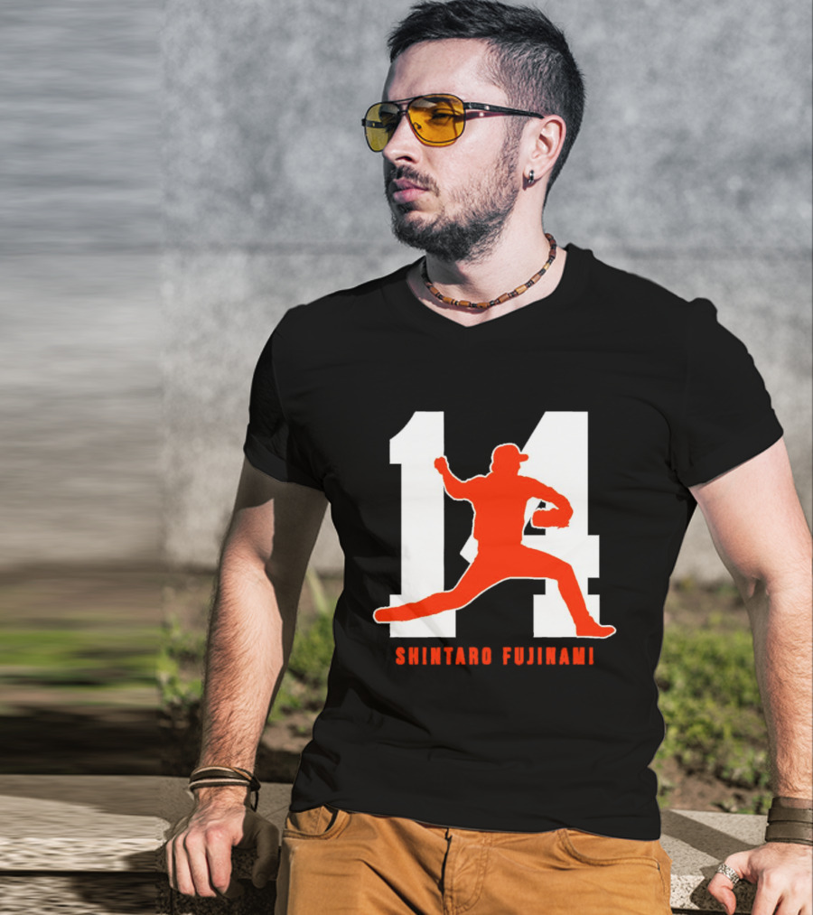 Shintaro Fujinami 14 Pitching T-Shirt