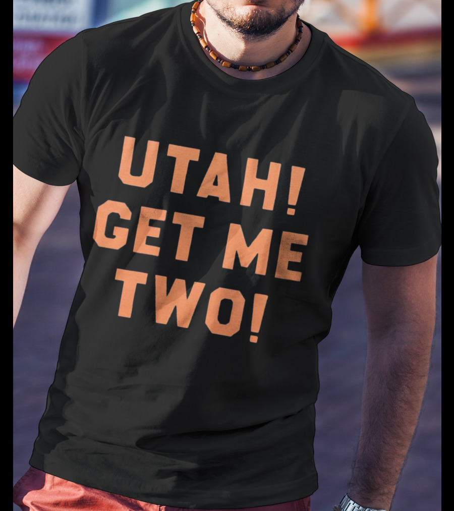 Utah Get Me Two Point Break Iconic T-Shirt