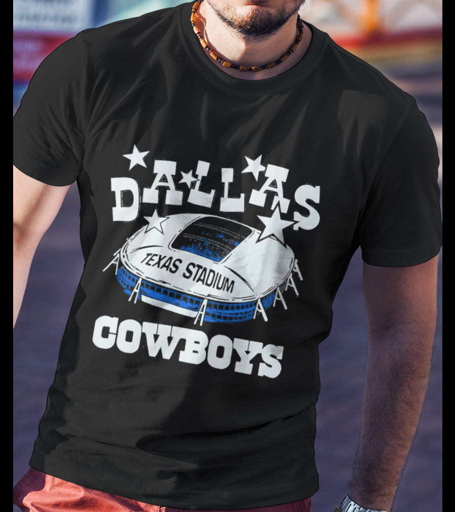 Dallas Cowboys Texas Stadium Vintage Stars Iconic Arena T-Shirt